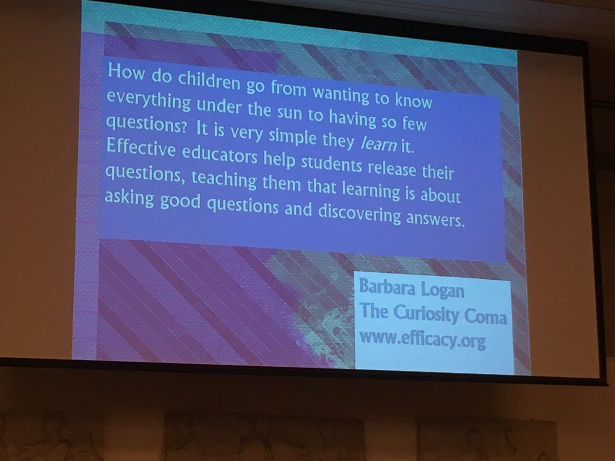 How do we foster curiosity ? #craftinginquiry