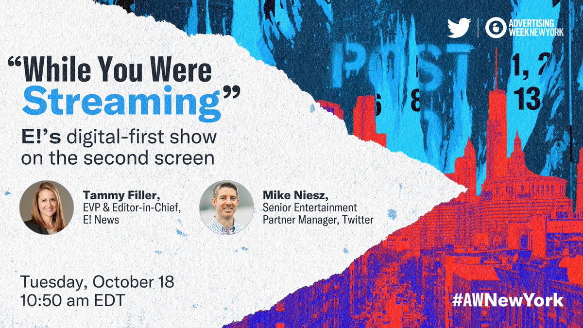 TammyFiller's tweet photo. “While You Were Streaming” is the @enews after party that 12 million people attended for connection, community &amp; conversation. Join us to learn why you won’t want to miss this digital series &amp; how brands can partner with us to create a meaningful connection with a loyal audience. https://t.co/ICL1o81o4R