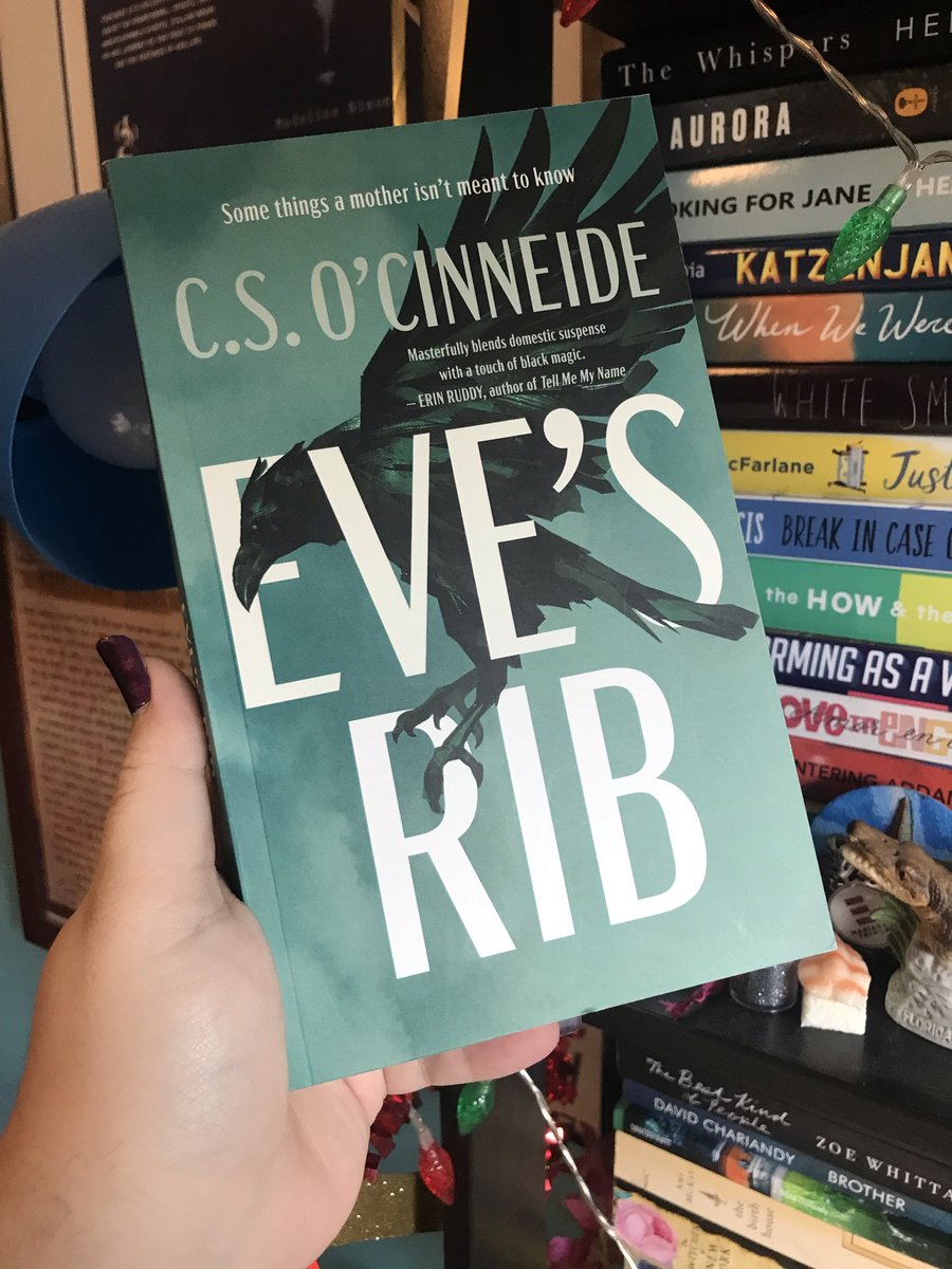markedwithanm's tweet photo. Book # 125 of 2022:
Omg what a perfect read for spooky season!! Witchy vibes and unreliable characters👀👀

#BookTwitter #AmReading #EvesRib #CSOCinneide #ThrillerBooks #BookRecommendations #BookTwt #BookTalk https://t.co/QEOEcAjObj