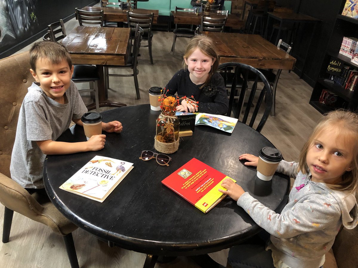 meridian_micro's tweet photo. Some schools have book stores and coffee shops. We just take our school to The Tome.
#fieldtripfriday
#schoolbeyondstandards #communitybasedlearning https://t.co/CbMi7sWYws