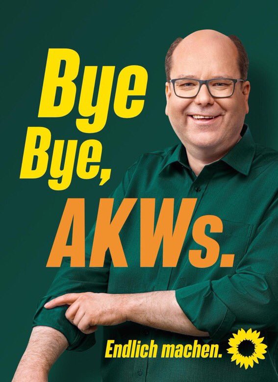 GruenMeyer's tweet image. ByeByeAtomkraft. Jetzt ist #Atomkraft in Deutschland definitiv Geschichte. #Grüne beschließen keine  neuen Brennelemente. #Emsland geht zum 31.12.2022 vom Netz. #bdk22