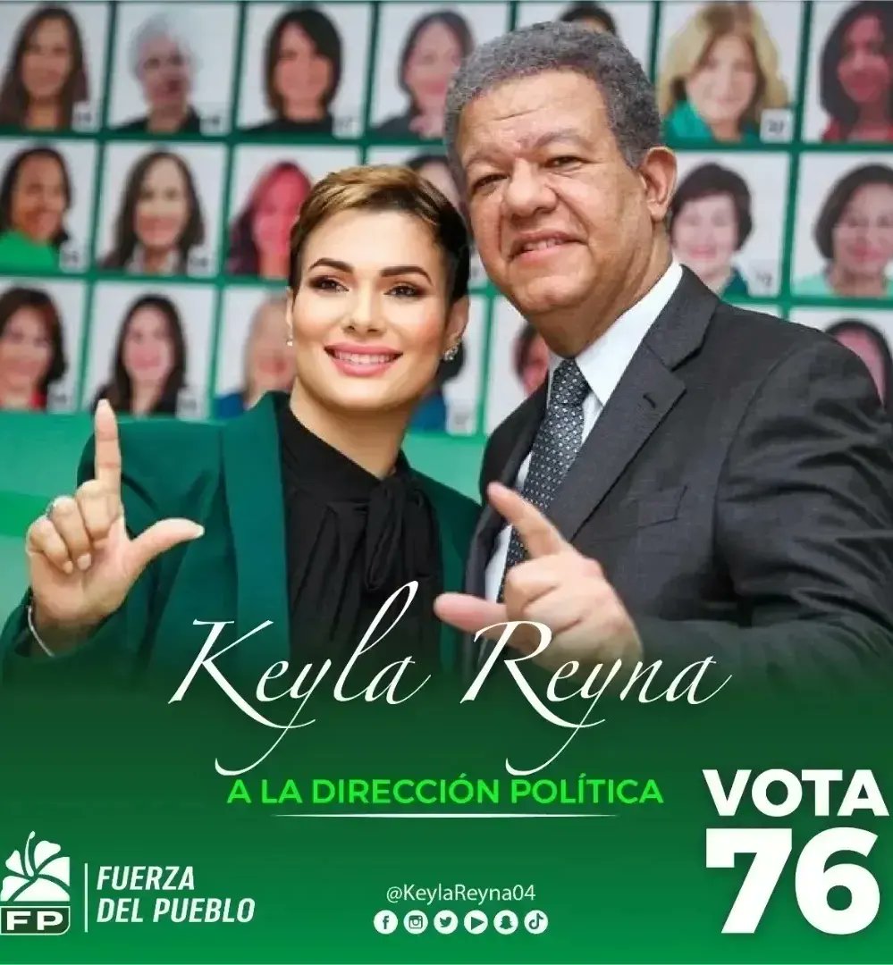 GeorgeMonteroRD's tweet photo. La #FuerzaDelPueblo debe contar  en su #DirecciónPolítica, con mujeres fajadoras incansables y energía inagotable, como lo es @keylaReyna04.

#FPComunica  #KeylaReyna🇩🇴 #EliTComuniK #KeylaReynaEsPueblo. @FPcomunica @LeonelFernandez @omarlfernandez @franklinalm @franklinrod77 https://t.co/L3EL7aBrOF