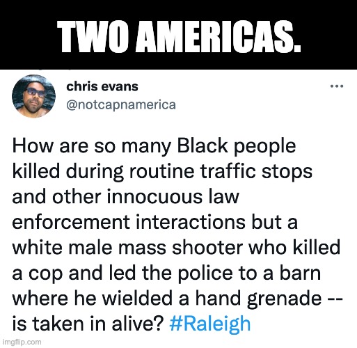 campaigntoendqi's tweet photo. Two Americas indeed. https://t.co/oM9eBUnsYH