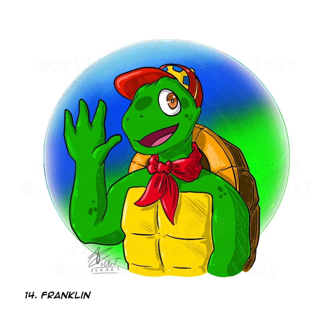 stArT16566151's tweet image. Day 14. Franklin 🧢

#Furktober2022 #Furktober #FranklinTheTurtle #Franklin