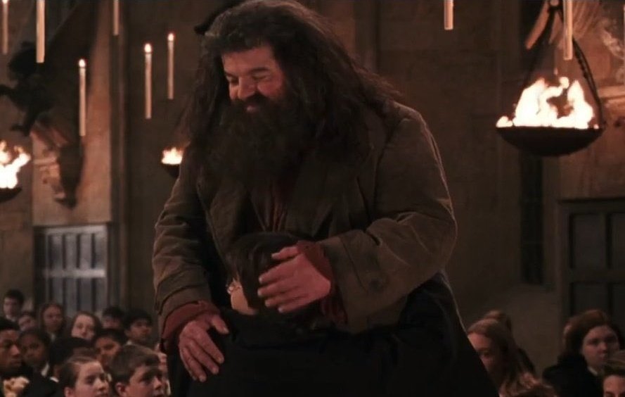 sihirbakanii's tweet photo. "Sensiz Hogwarts olmaz, Hagrid." https://t.co/iutmtRKVON
