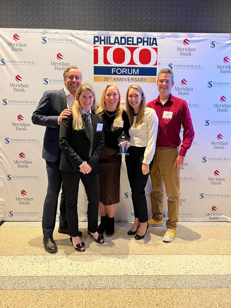 CampusESP's tweet photo. It's a perfect 10! Our team is thrilled to be named #10 on the @Phila100 — an honor celebrating the region's 100 fastest-growing companies.
We have an amazing product, keep our 260+ customers happy, and have a ton of fun doing it. It's a formula that sure seems to work 🙌 https://t.co/8Sog4Md509