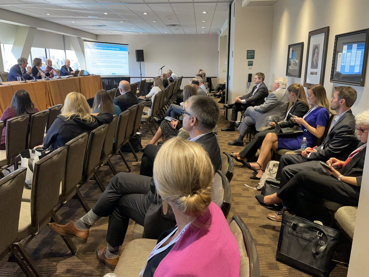 ChristineYR_Kim's tweet photo. Happening now @ABATAXSECTION #TaxFall22 meeting: *Classification of Tax Regulations and the APA* presented by Teaching Taxation committee with super star panelists @book_leslie @Villanova_Law, @khickmanjd @UofMNLawSchool, Gil Rothenberg @AUWCL & Jack Townsend
#TaxTwitter https://t.co/LfBBhcU5nd