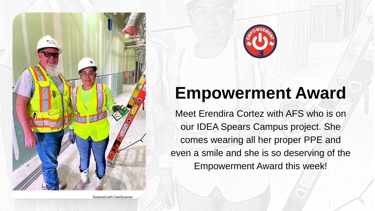 Empowered This Week: Yet another amazing woman in construction! - mailchi.mp/affaa1cde5fc/e…