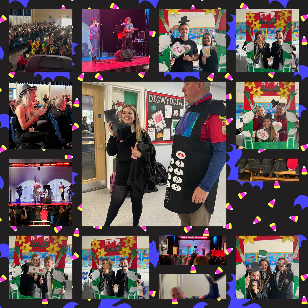 Dewi Campus ~ Ysgol Penrhyn Dewi VA (@ypd_dewicampus) on Twitter photo Celebrating Shwmae Day <a href="/ypd_dewicampus/">Dewi Campus ~ Ysgol Penrhyn Dewi VA</a> We were very lucky to have Honey Fungus performing today! Speaking Welsh, singing, Welsh cakes for everyone & a lot of fun! #HappyShwmaeDay #SpeakWelsh #Thankseveryone <a href="/SchoolsPembs/">Blant Ysgolion Sir Benfro/Children & Schools Pembs</a> <a href="/kierboyo/">Kieran Evans</a> @Penrhyndewi <a href="/StDavidsCath/">St Davids Cathedral</a> <a href="/MistarUrdd/">Mistar Urdd 🏴</a> Celebrating Shwmae Day <a href="/ypd_dewicampus/">Dewi Campus ~ Ysgol Penrhyn Dewi VA</a> We were very lucky to have Honey Fungus performing today! Speaking Welsh, singing, Welsh cakes for everyone & a lot of fun! #HappyShwmaeDay #SpeakWelsh #Thankseveryone <a href="/SchoolsPembs/">Blant Ysgolion Sir Benfro/Children & Schools Pembs</a> <a href="/kierboyo/">Kieran Evans</a> @Penrhyndewi <a href="/StDavidsCath/">St Davids Cathedral</a> <a href="/MistarUrdd/">Mistar Urdd 🏴</a>