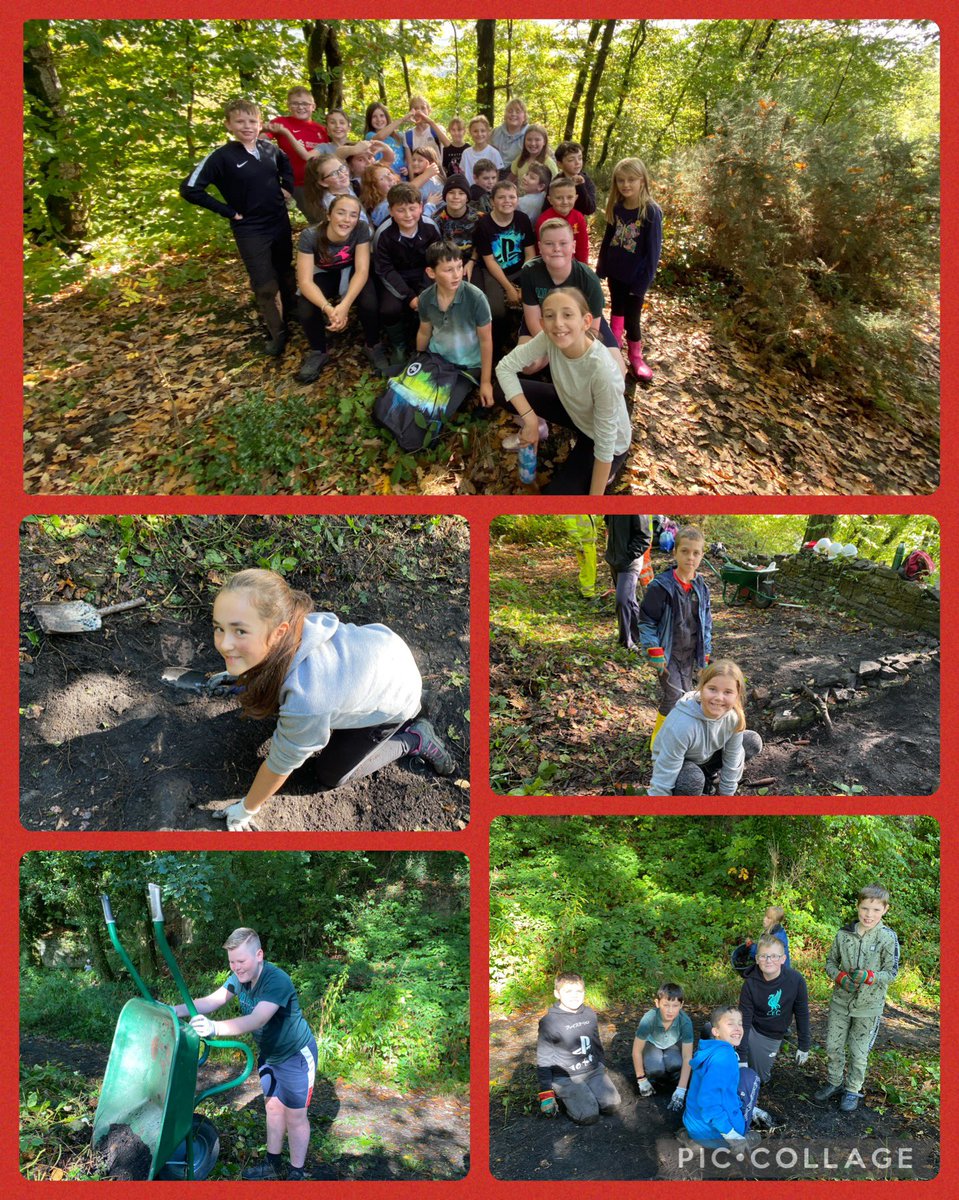 CatwgPrimary's tweet photo. Year 6 enjoying an archaeological dig with @GGATProjects at Craig Gwladus @EcoSchoolsWales #CatwgOutdoors #CatwgHumanities https://t.co/5phc2KTncY