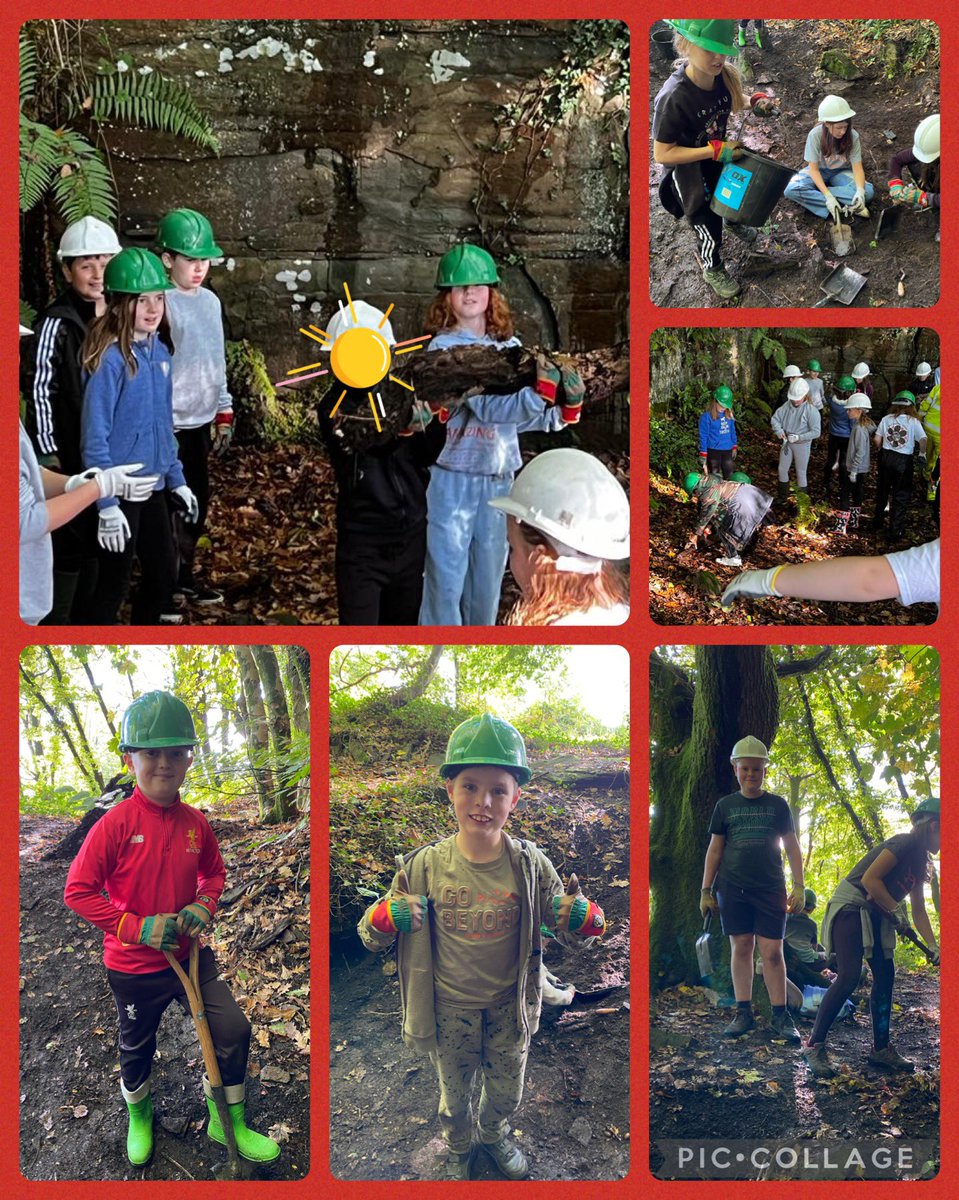 CatwgPrimary's tweet photo. Year 6 enjoying an archaeological dig with @GGATProjects at Craig Gwladus @EcoSchoolsWales #CatwgOutdoors #CatwgHumanities https://t.co/O0zriRGMKx