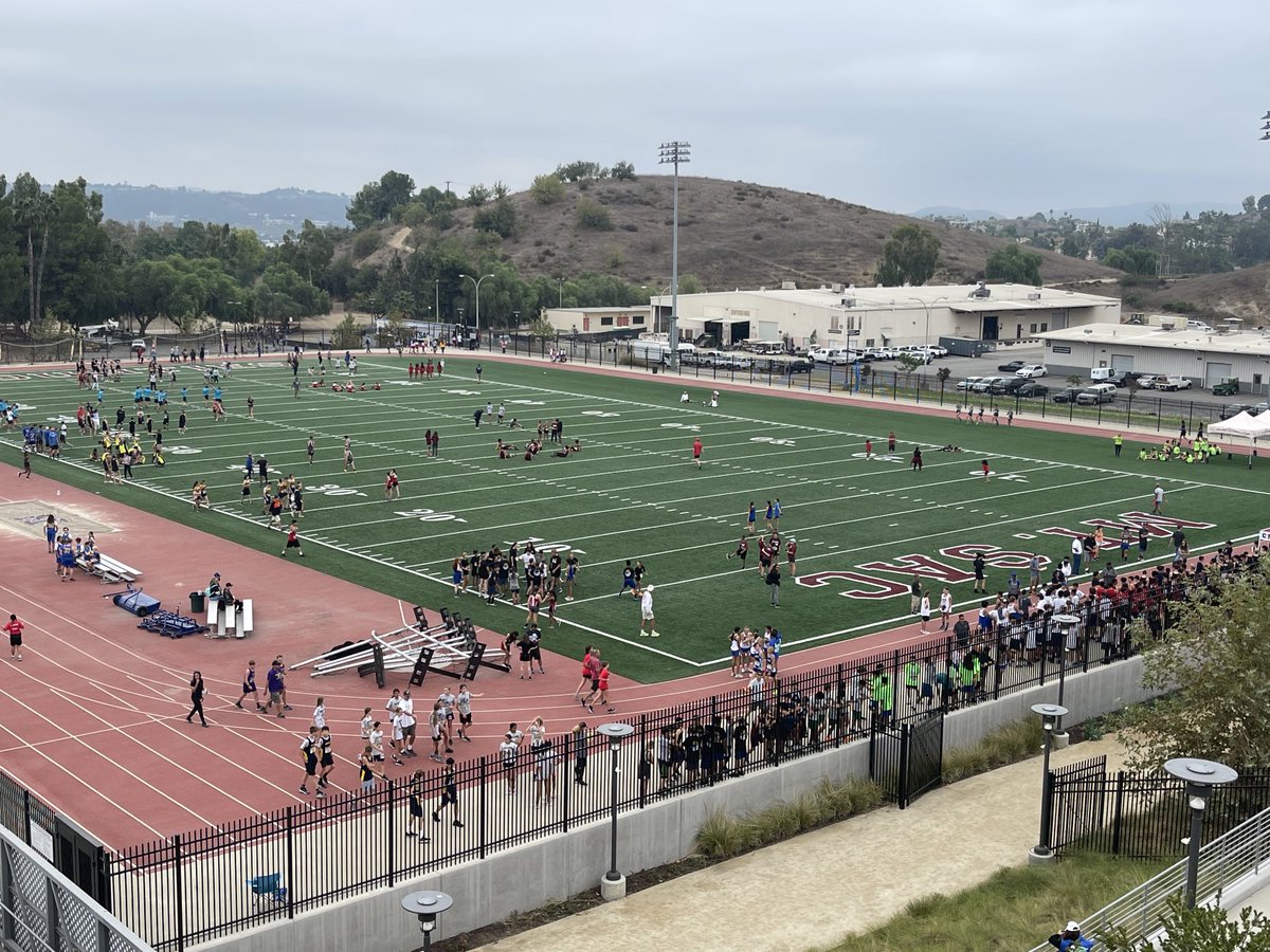 timotrack's tweet photo. 2022 Mt SAC XC Invitational is on. New CC record this morning, a couple thousand elem kids about to start, and 12,000 high school kids next weekend! https://t.co/P7gpo7aYAQ