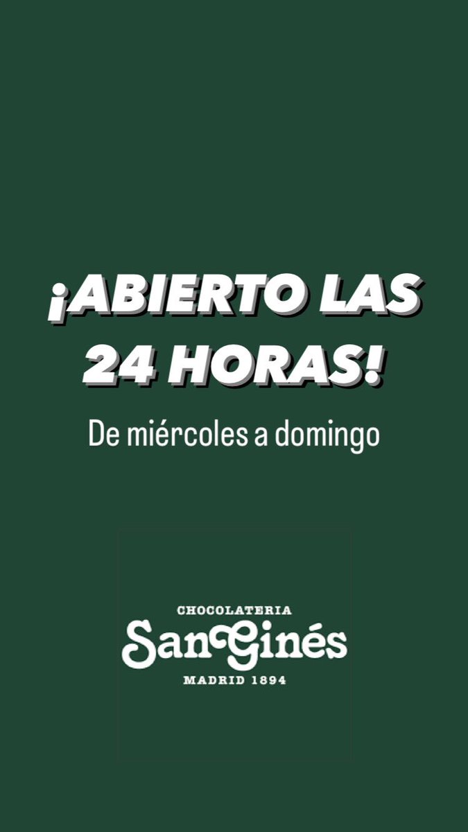 Tenemos algo que anunciar. Después de muchos meses recuperándonos de los cambios que trajo la pandemia, desde hoy podemos anunciar que… ¡Volvemos a abrir las 24 horas del día!