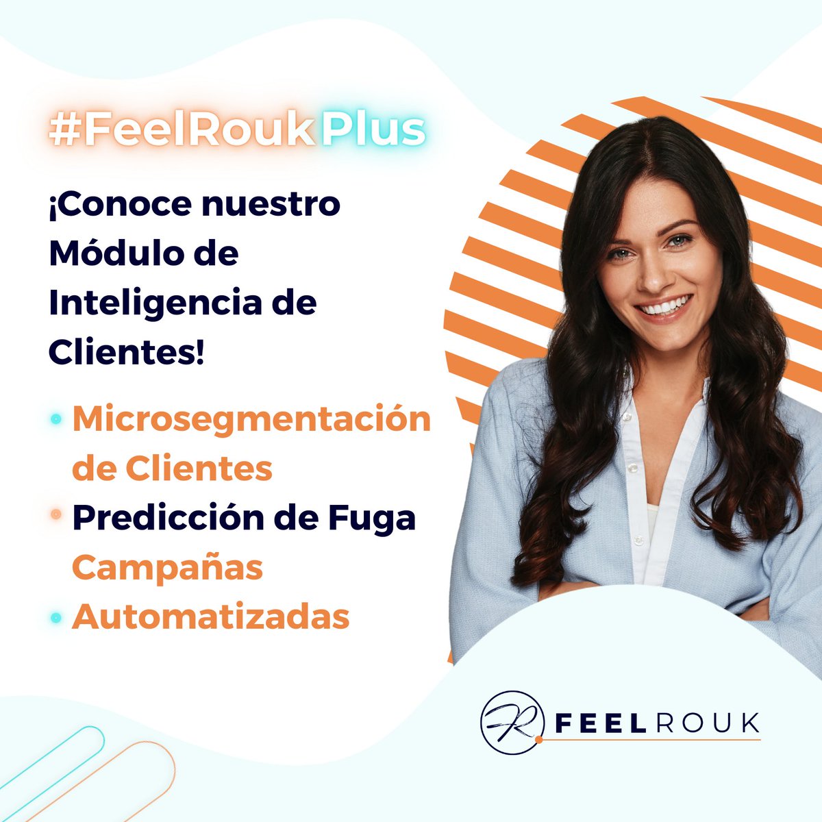 FeelRouk's tweet photo. Por medio del análisis de datos determinamos patrones de comportamiento, que te ayudarán en la toma de decisiones gerenciales para ofrecer en el momento propicio la oferta que más se adapte a las necesidades de tus clientes. https://t.co/kiswKMj7Zw