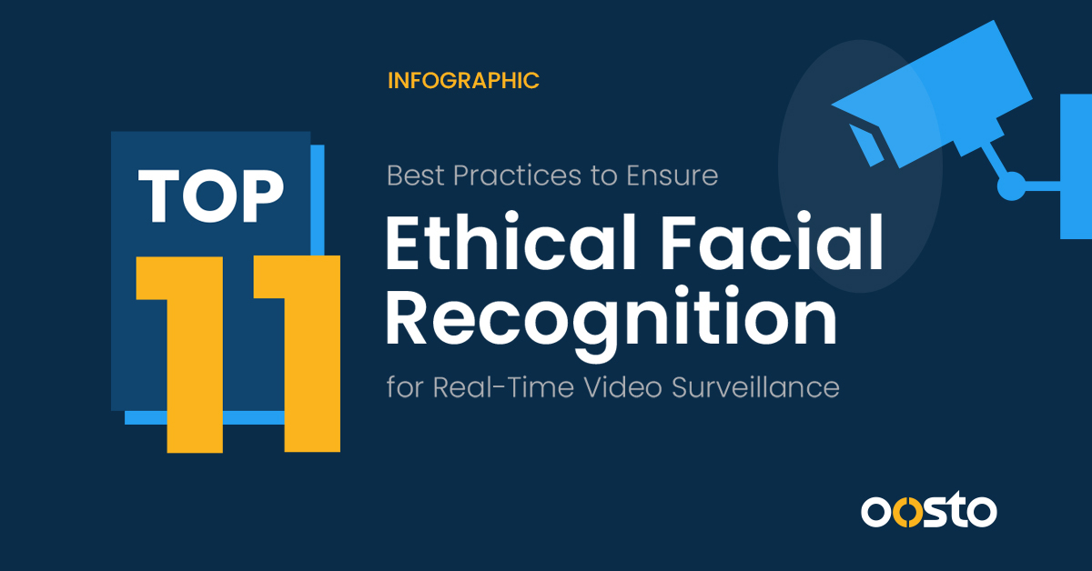 Infographic: 11 Best Practices to Ensure Ethical #FacialRecognition (@OostoAI) bit.ly/3fVRkva #physicalsecurity #videosurveillance #demographicbias