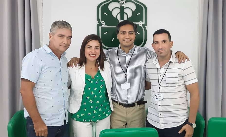 Esen_Cuba's tweet photo. En la tarde de ayer tuvo lugar en la #ESEN intercambio con Héctor Porteña, Director Estratégico de PROAGRO Seguros y propuesta de Secretario Gral. de #ALASA a fin de gestar la organización del próximo Seminario Internacional de esta organización, con sede en nuestro país. 🌱🌾👨🌾 https://t.co/DJRGdDgkf7