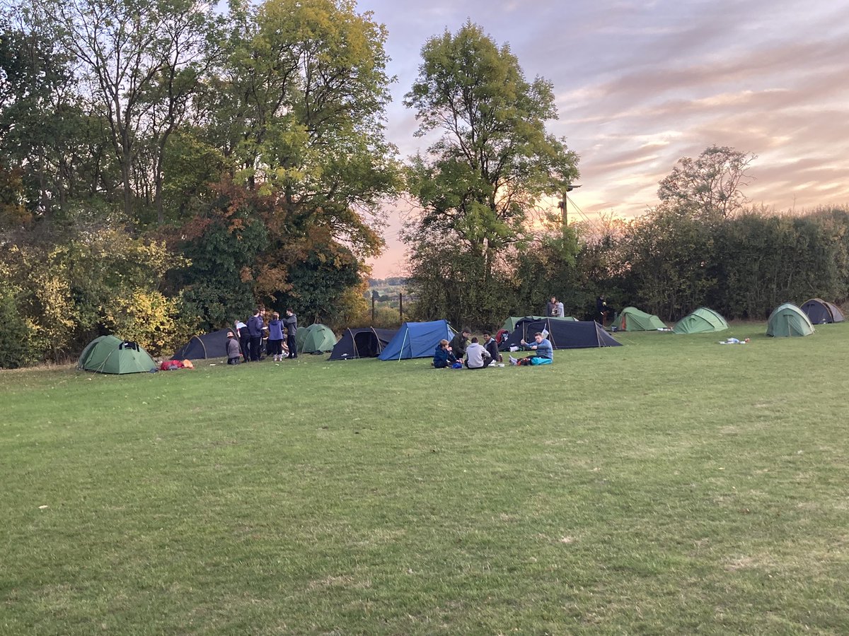 SharnbrookOE's tweet photo. All silver DofE students are in tents and getting some much needed rest for the next 2 days of expedition. 1/3 down #welovecamping #dofe #going4silver #theoutdoors https://t.co/CZkspqNooE