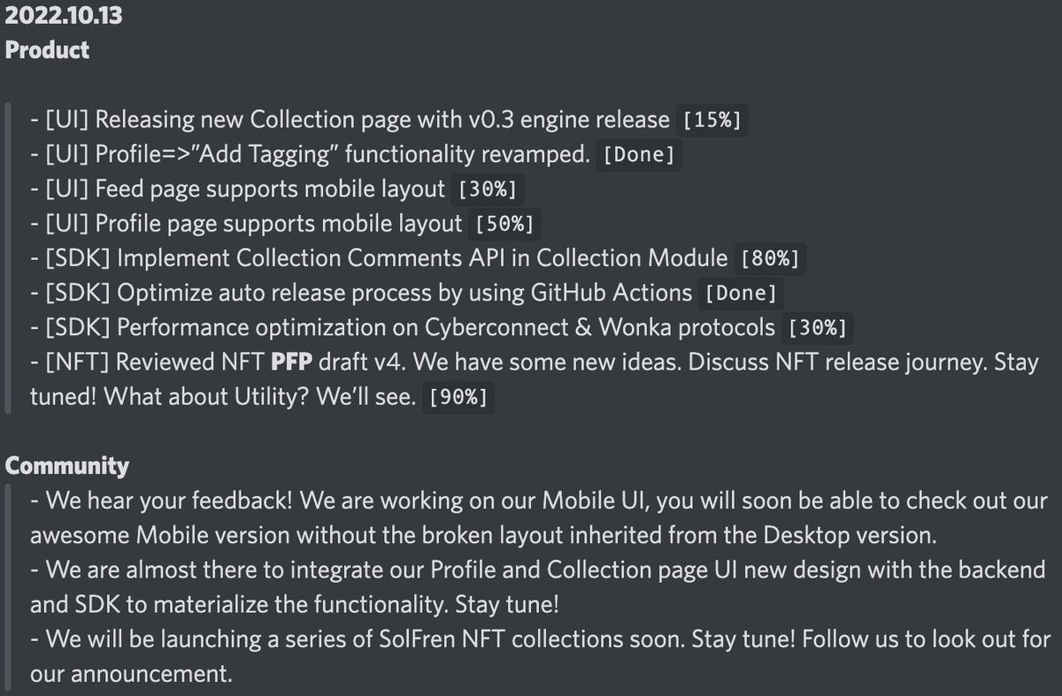 SolfrenXyz's tweet photo. We are continuously making progress on our #Web3 #mobile UI, fixing bugs, and improving our #SocialFi  #NFTMarketplace infrastructure 😮 secretly. What!? Yes, you see it right!. It is an open secret, lol. https://t.co/IrOrQk2JOs