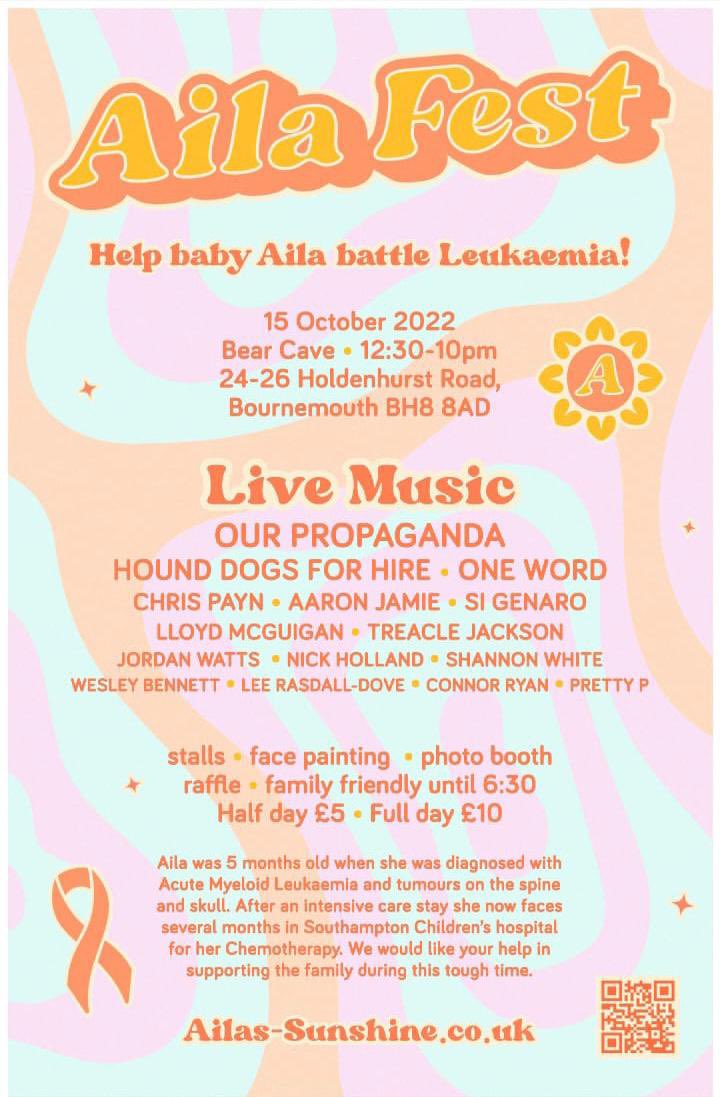 LottyLove's tweet photo. Anyone in Bournemouth tomorrow, get yourself to this great event. #ailafest #bearsbar #dayfestival #charityevent https://t.co/NyKtRX3yvn