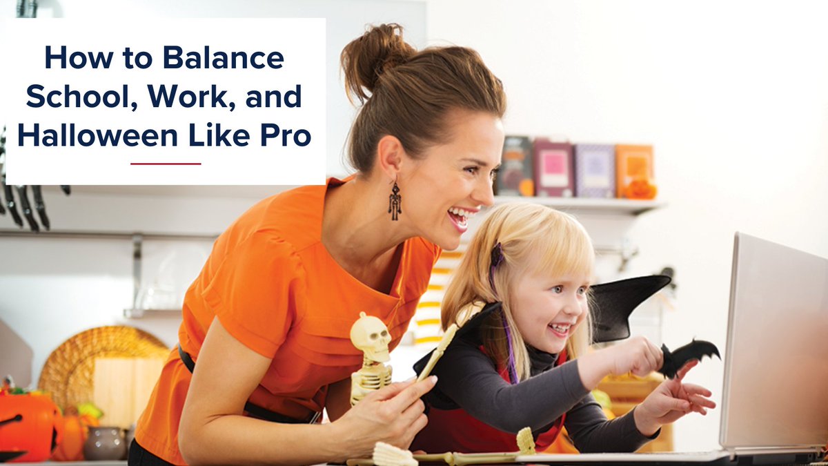 UAZGlobalCampus's tweet photo. Halloween is coming! We've got some tips on how you can enjoy the next few weeks leading up to the fun holiday, and still balance work, life, and family like a pro. https://t.co/AMcdsykQWF
#worklifebalance #halloween #superstudent #UAGC https://t.co/jcG2TGgQTB
