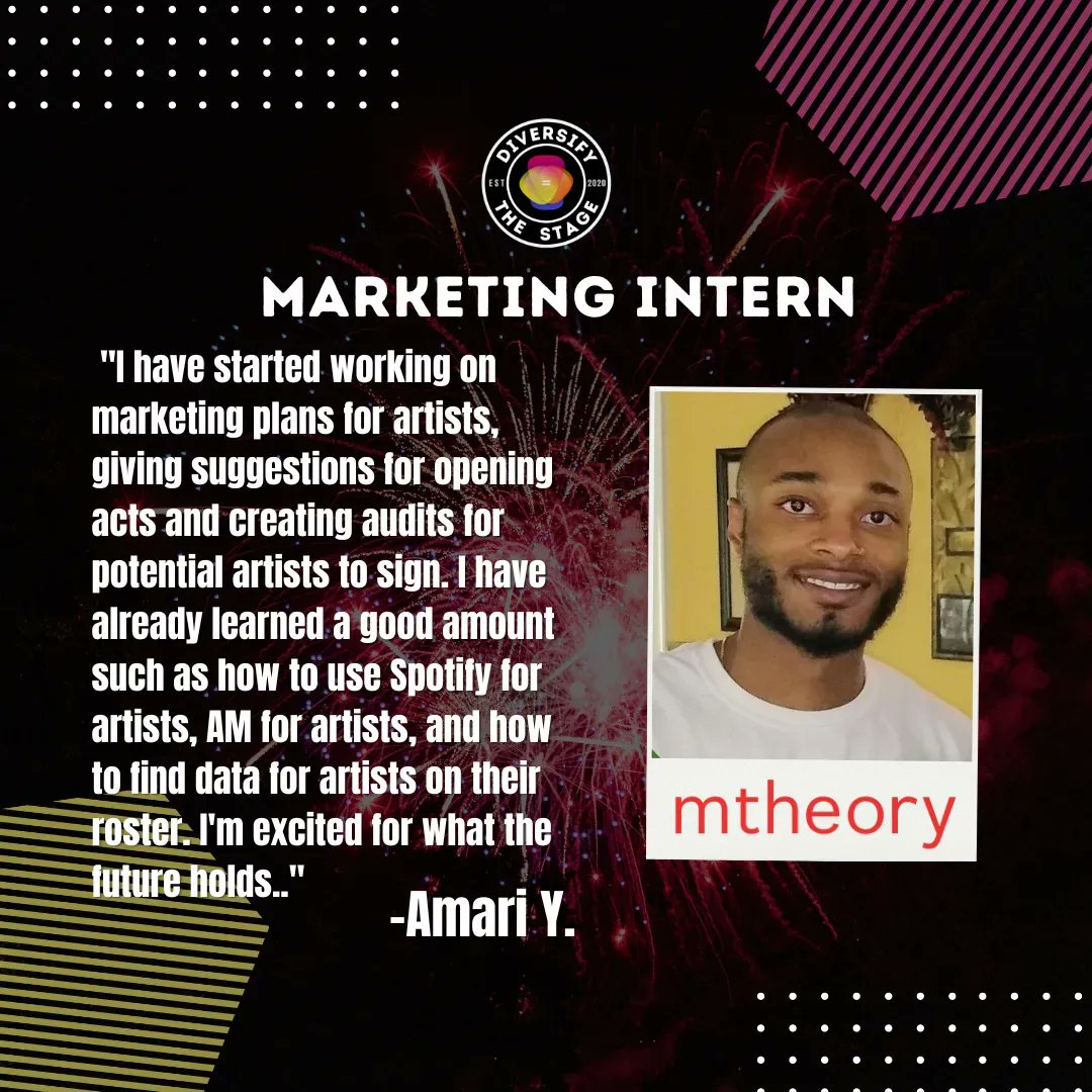 Diversify The Stage tweet media