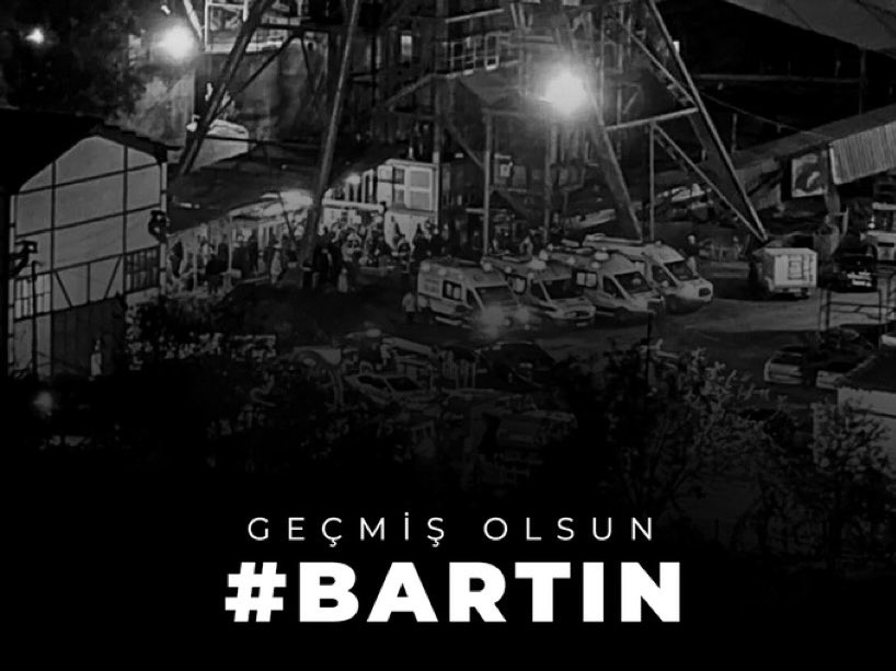 #Bartın Amasra’daki madende grizu patlaması sonucu hayatını kaybeden kardeşlerimize Allah’tan rahmet diliyor, mahsur kalan kardeşlerimizin de sağ salim kurtulmalarını niyaz ediyorum.