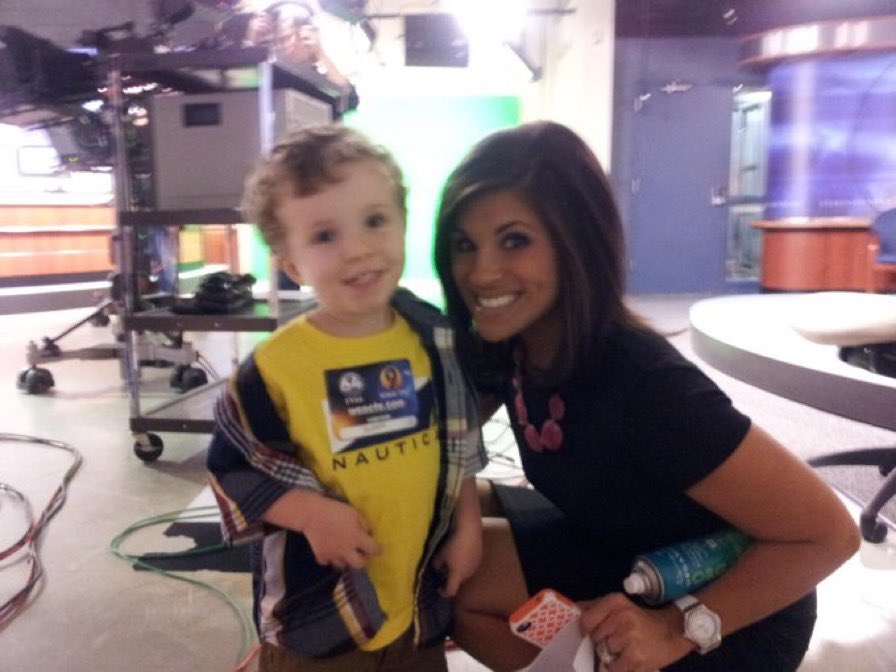 RobertCWendt's tweet photo. @Natalie4NY - (photo) 10 years ago at WSOC…now this kid is 13 and visiting NYC for the first time this weekend!  He was thrilled to see you on @NBCNewYork today at 4p. 🗽 https://t.co/pefRMEFZWe