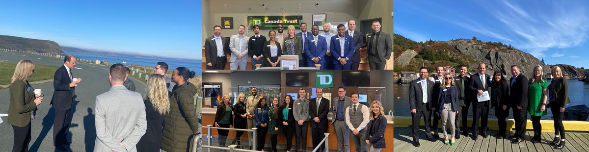 It was a pleasure to join Michael Rhodes, TD's Group Head of Canadian Personal Banking, in beautiful St. John's, NL today. TD colleagues were fantastic hosts taking us to Cape Spear and Quidi Vidi. Blue skies and sunshine in Newfoundland in October - yes b'y!