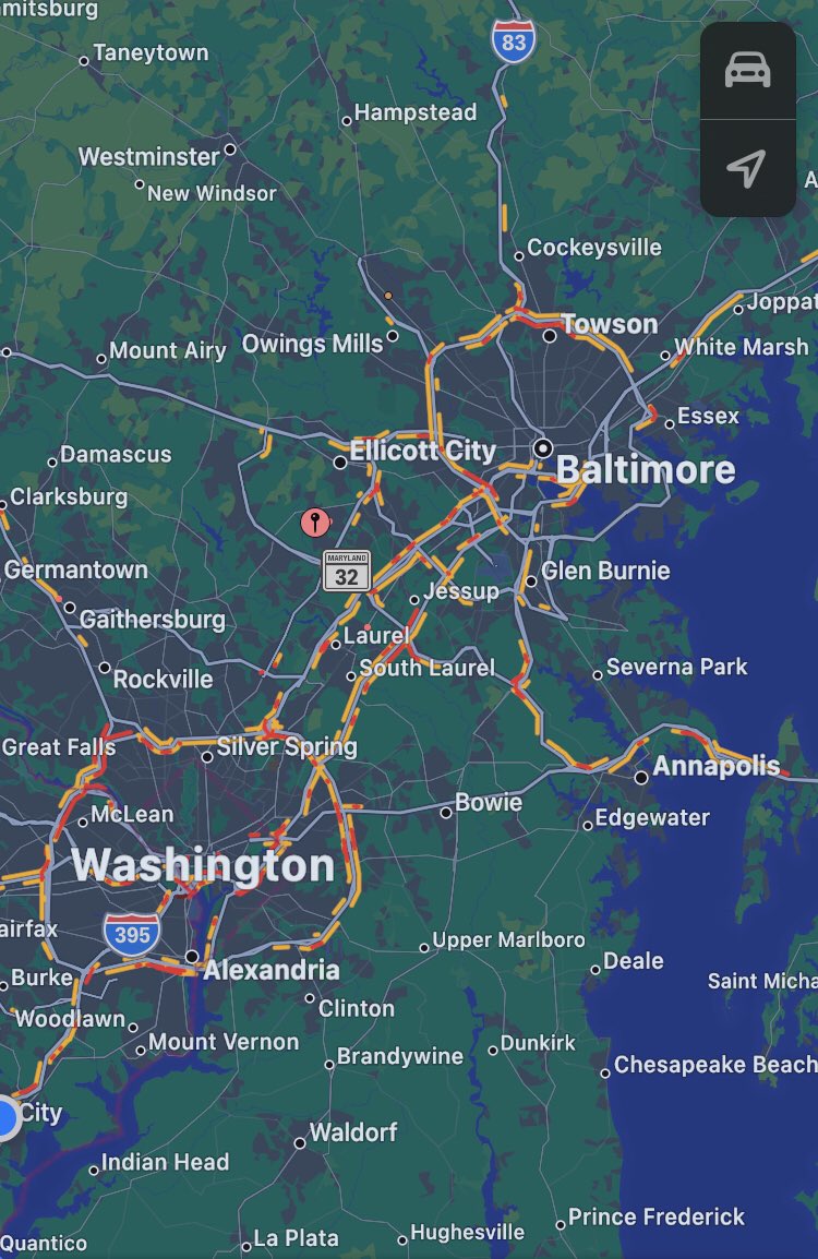 The 5 o clock double spider web #DMV