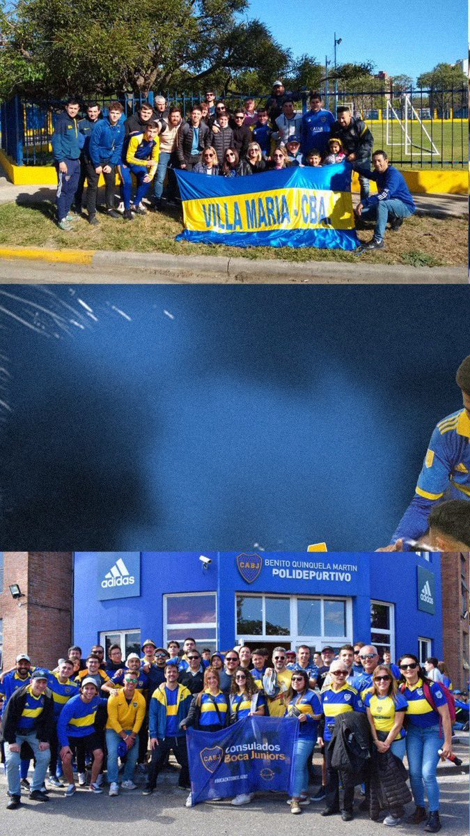 BocaIntyExt's tweet image. 💪 ¡Otra previa en el Quinquela junto a la familia del interior y exterior! 

#BocaEnTodosLados 💙💛💙