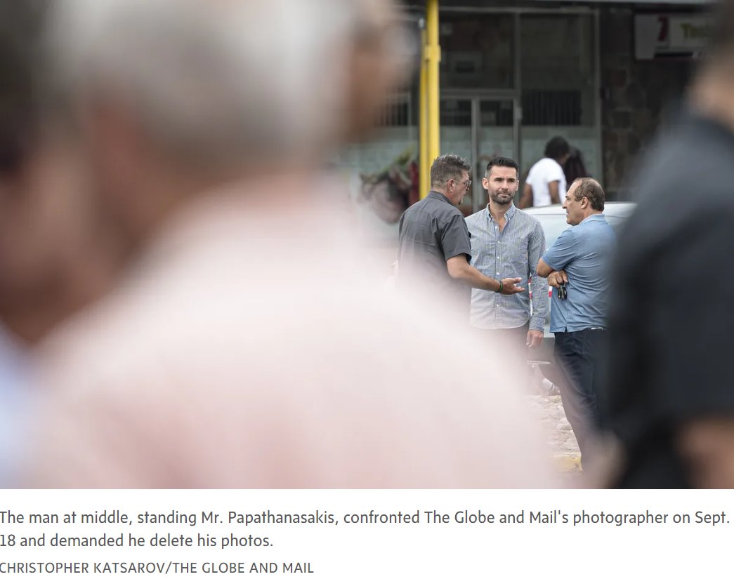 McarthurGreg's tweet image. Also, a small favour to ask of the Twitter community: If any of you can identify the man in the middle of this photo, who told our photographer to "expect new experiences," please DM me.