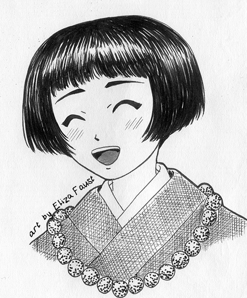 eliza_faust_art's tweet photo. Quick portraits of KinGyo. Love them ❤️💜 #HanyoNoYashahime https://t.co/arZEZLaFLR