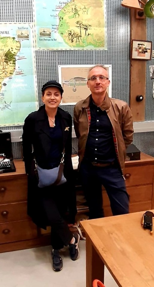 chchaff's tweet photo. RDV Samedi 15 octobre 20h55 sur @France5tv dans 📺#ÉchappéesBelles pour suivre @So_Jovillard dans les pas de #SaintExupery @EnvolPionniers #Toulouse 🛩️ https://t.co/RvxPsuVRqh