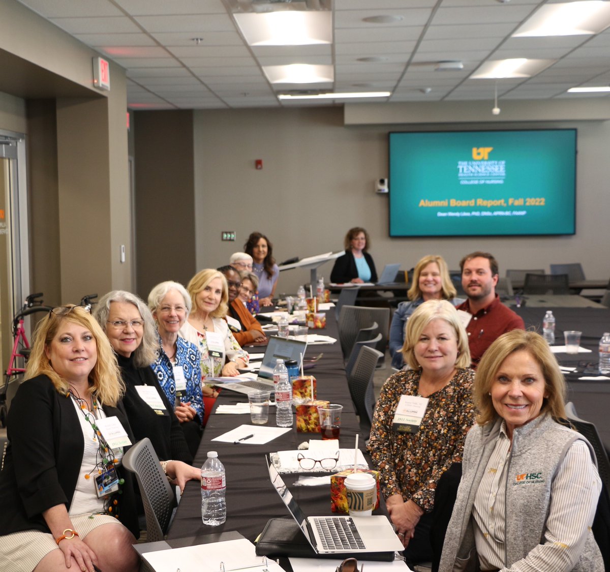deanUTHSC_CON's tweet photo. It’s wonderful to gather with members of our @UTHSCnursing #Alumni Board and leadership to discuss  progress at the College of Nursing! https://t.co/9m79PJktvn