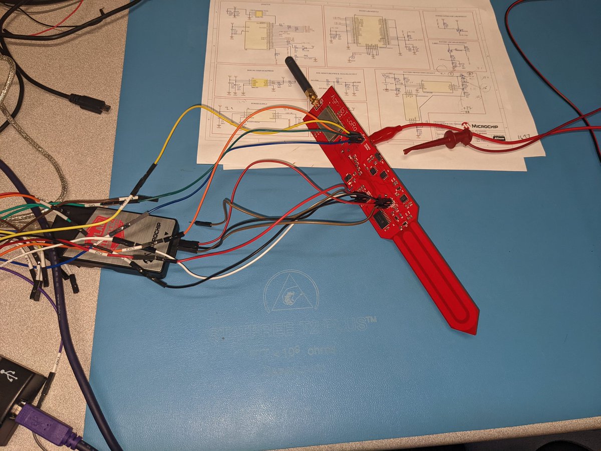 ThatEmbeddedEng's tweet photo. Tracking down the cause of a battery cutoff failure with @windsonata. Discovered a MOSFET had failed, unsure whether static or power supply spike was the culprit.
MOSFET now replaced and we're back in business!
#HardwareIsHard https://t.co/OQMHOpRIcg