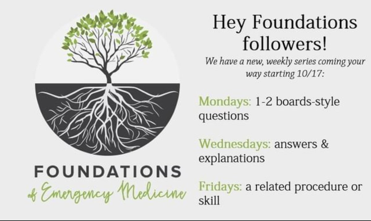 Foundations of Emergency Medicine tweet media