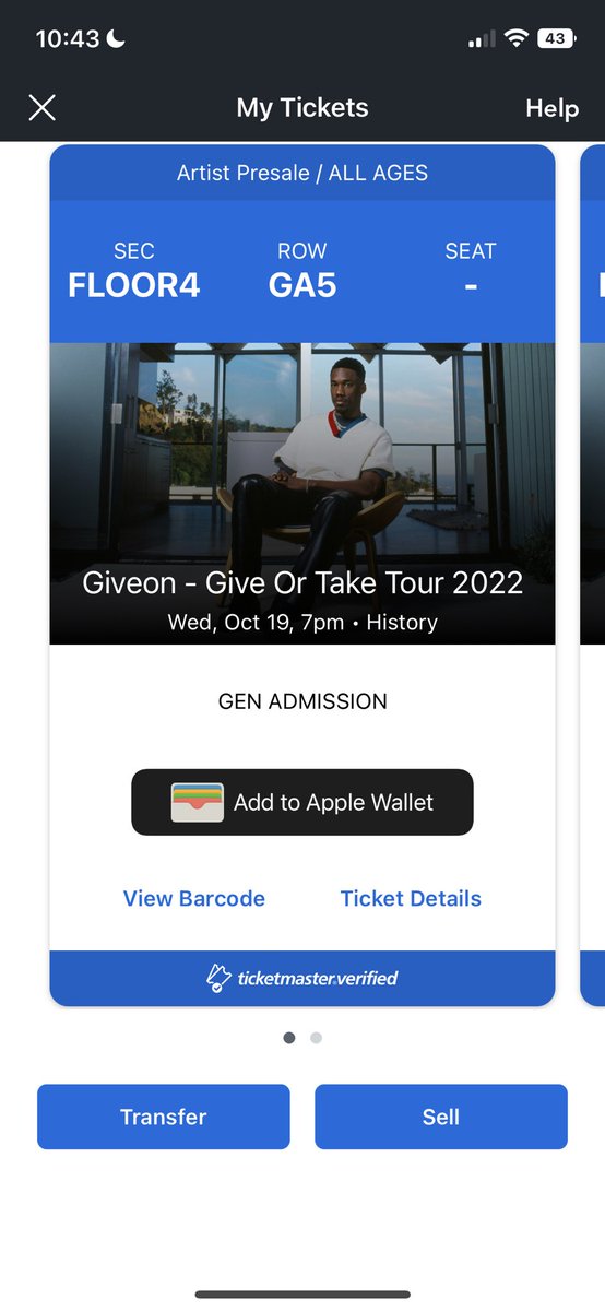 tomdeckerz's tweet photo. selling 2 giveon give or take tour tickets  in toronto for $130 :))
#giveon #giveortaketour #giveontoronto https://t.co/2xfVZwHPhC