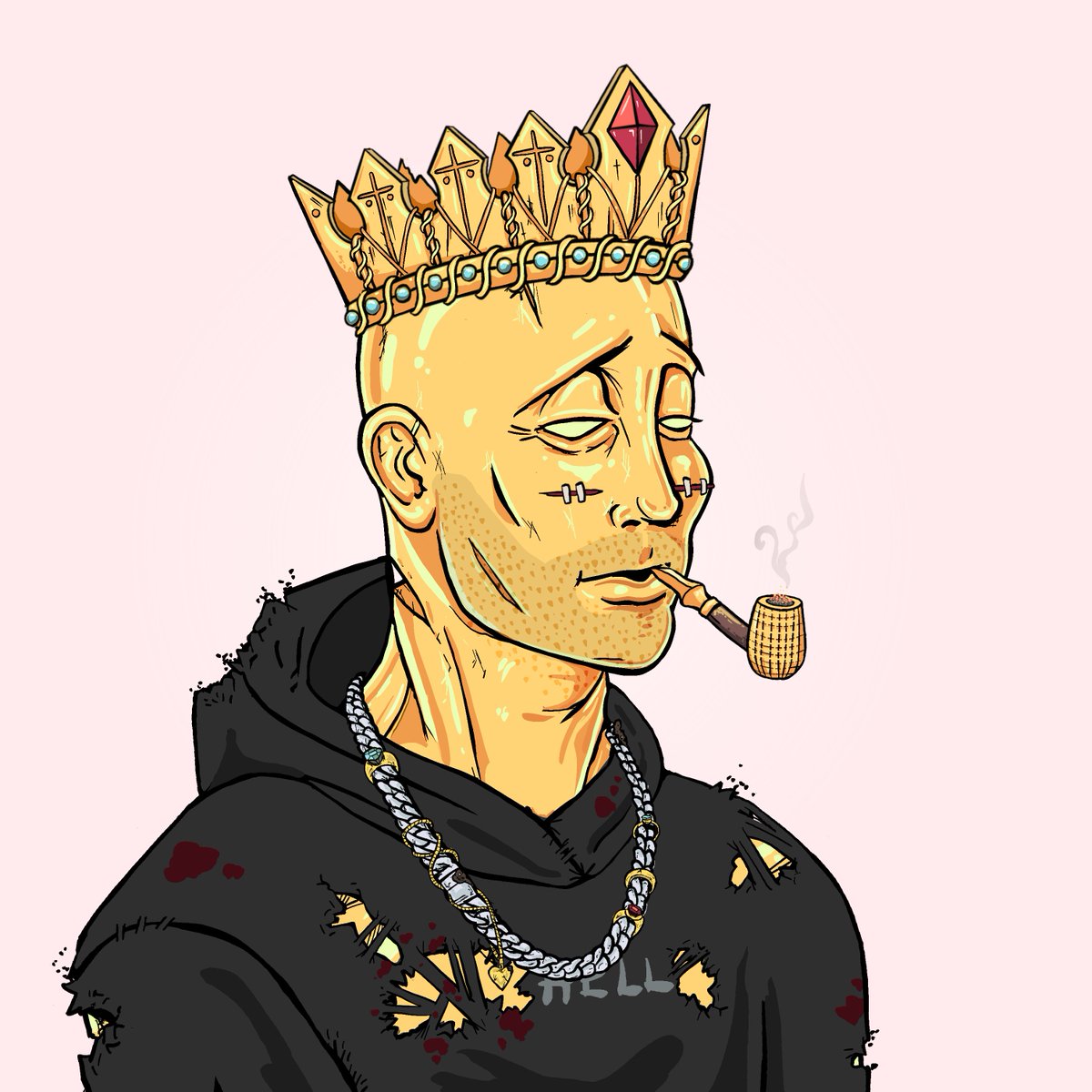 king69midas's tweet photo. A crown for a king. @DeGodsNFT https://t.co/qYbsEmzTDZ