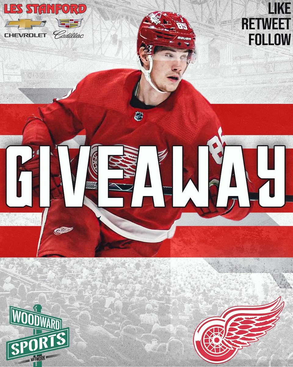 woodwardsports's tweet image. 🚨Detroit Red Wings Giveaway🚨

We are giving an Elmer Söderblom jersey to ONE lucky winner! All you have to do to enter:

- Like this Tweet
- Retweet this Tweet
- Follow @woodwardsports 

*Winner will be selected Monday* #LGRW