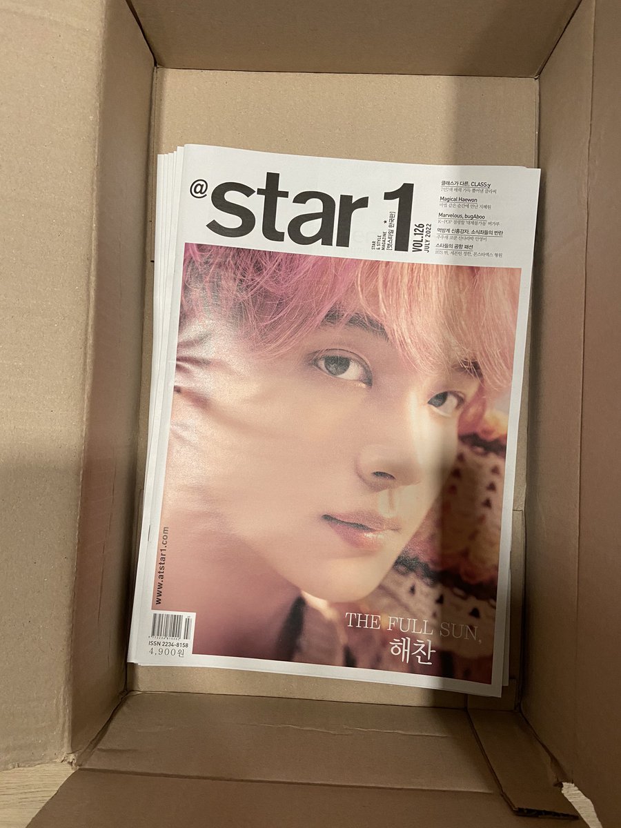 wts nct haechan star1 july 2022 magazine

- $12 each including usa shipping

- please rt to claim, I have many 💜

🏷 lfb nct 127 dream