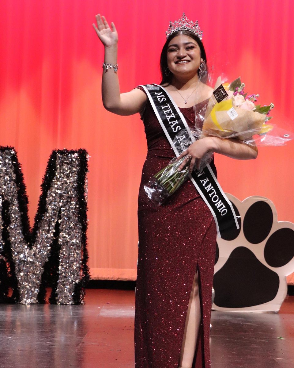 TAMUSAInvolved's tweet image. Congratulations to Ms. Lanie Perez on being crowned Ms. A&amp;amp;M-SA 22-23!!! @lanielovee11