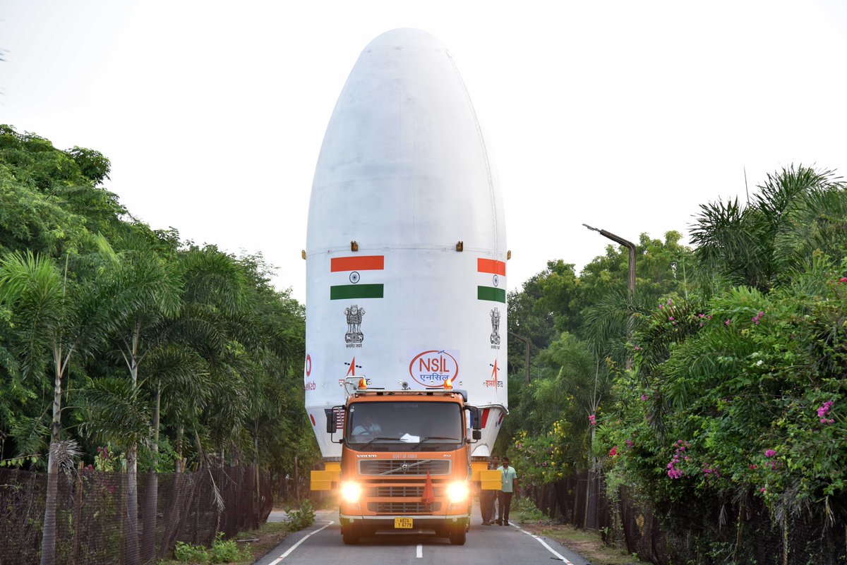 airnewsalerts's tweet photo. #ISRO to launch 36 satellites of UK’s global communications network #OneWeb on 23rd October.

NSIL signed two launch service contracts with OneWeb for launching firm’s LEO (low Earth orbit) broadband communication satellites onboard #GSLV-Mk3. https://t.co/kCCp7S7Lm4
