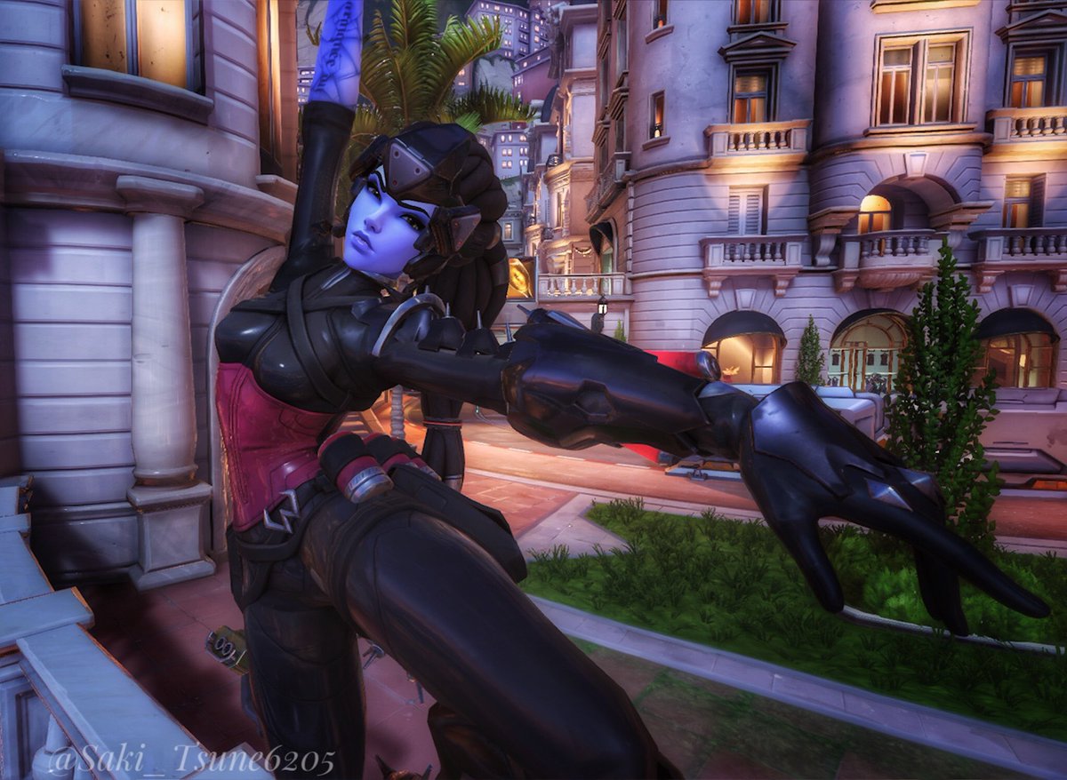 Saki_Tsune6205's tweet photo. Noire Widowmaker🥀

~map~
Circuit Royal

〰️Insta: M0_1ra〰️

#Overwatch2 #overwatch #Widowmaker #noirewidowmaker #circuitroyal https://t.co/YC7cvybVBs