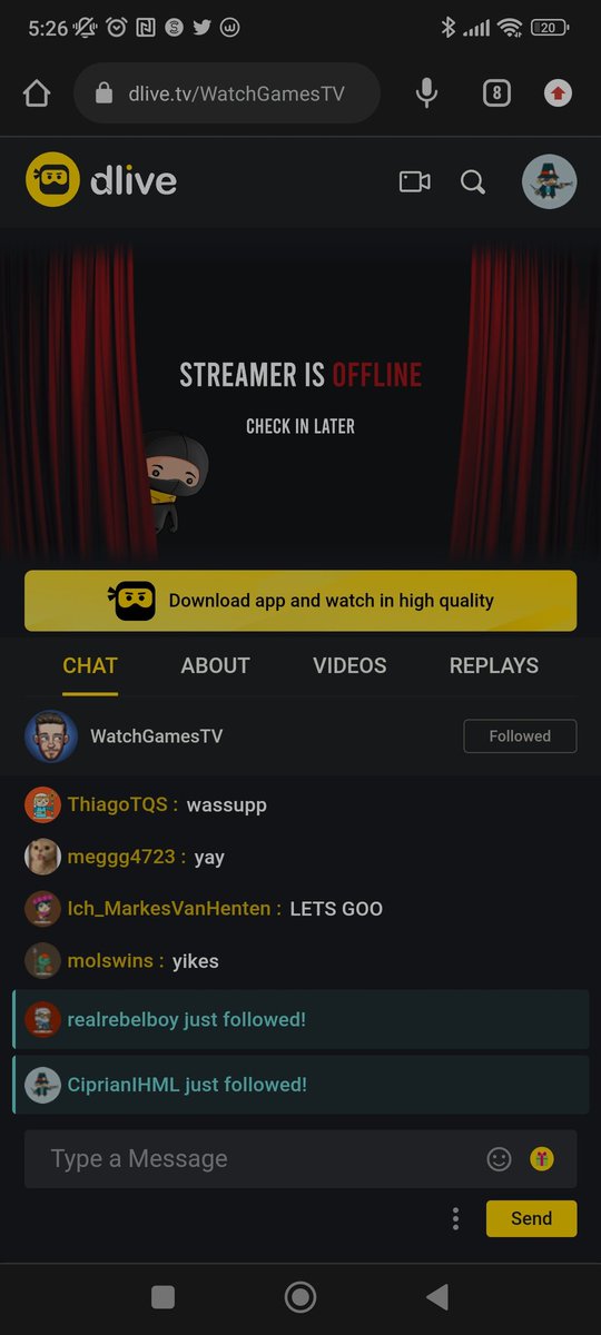ciprian_ihml's tweet photo. @WatchGamesTV I'm glad to know that we will have lives after Twitch banning slots. :love: https://t.co/sUoBxUcTFh