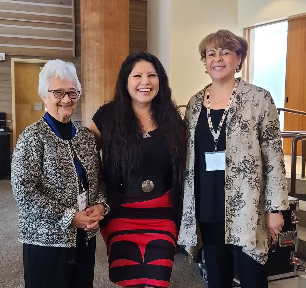 skel7aws's tweet photo. Oh my Heart! Can't take the smile off this face 🤩 Dr. Verna J. Kirkness, Dr. Jo-Ann Archibald, Q’um Q’um Xiiem & Dr. Jan Hare 💙💙💙 #IndigenousEducation #UBC #NITEP #Matriarchs #ITEP https://t.co/YsDFEvBL4P