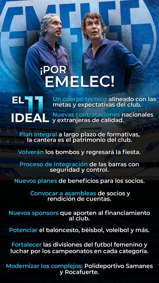 josepileggi's tweet photo. Muchos han querido sabotear estas elecciones, perjudicando al club y a su gente. Esto no nos va a detener porque sabemos por quién luchar. Por la hinchada, por la gloria ¡Por Emelec! https://t.co/qS9ot1IBqp