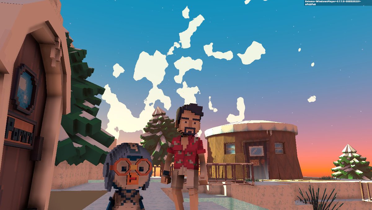 arikaaeri's tweet photo. @TheSandboxGame I just finished my quest on Pororo experience on the #SandboxAlphaS3 for a chance to win a Season 3 Alpha Pass! Here I am with a cute Pororo. Check out my screenshot!

#Pororo

let go https://t.co/HAWSA66e8A