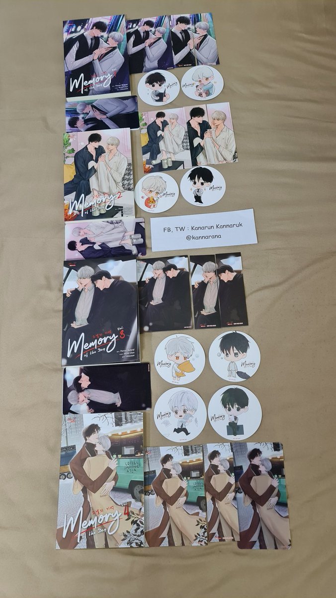 kannarana's tweet photo. #memoryoftheday #ขายนิยายวายมือสอง รอบจองของครบ เรื่องนี้ไม่มีบ็อก ได้หนังสือ โปสการ์ด ของพรีเมี่ยม ตามภาพเลย ราคา 650 บาท สนใจสอบถามได้ค่า https://t.co/NRzV7fpgFx