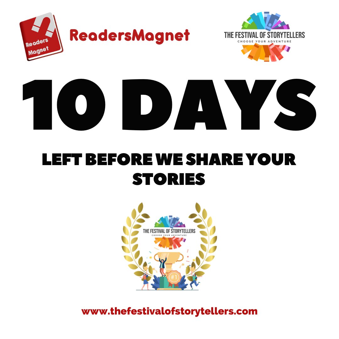 readersmagnet's tweet photo. We're excited to share your stories with the world!
The Festival of Storytellers is designed to give an extensional interaction between the authors and readers. This event consists of interviews and entertainment.
#TFOS3 #TFOS2022 #readersmagnet #thefestivalofstoryteller https://t.co/6AkUnVtew3