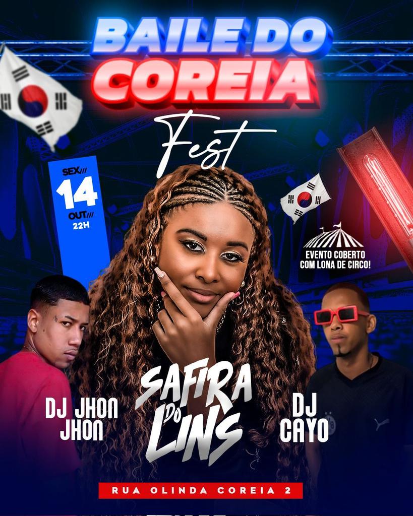 Quem vai me ver hoje no Baile do Coreia no Arena da Vasco ?